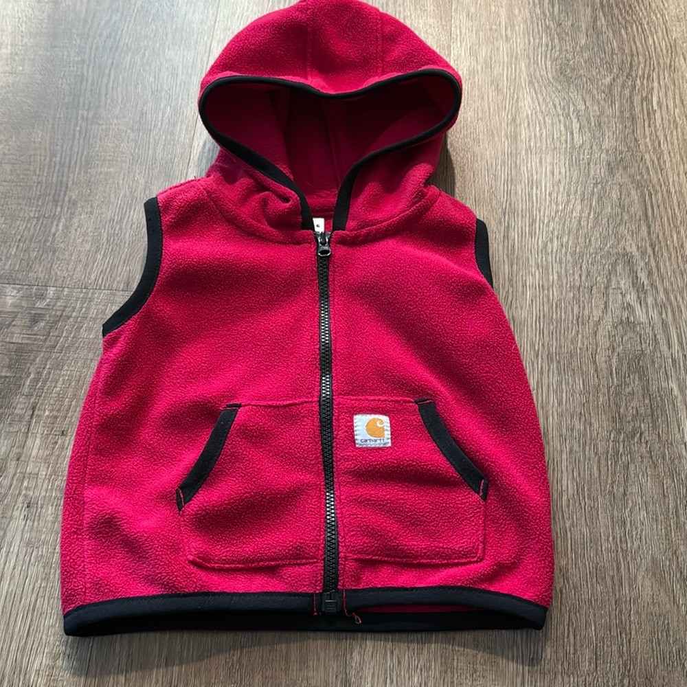 Carhartt Pink Vest Size 9M